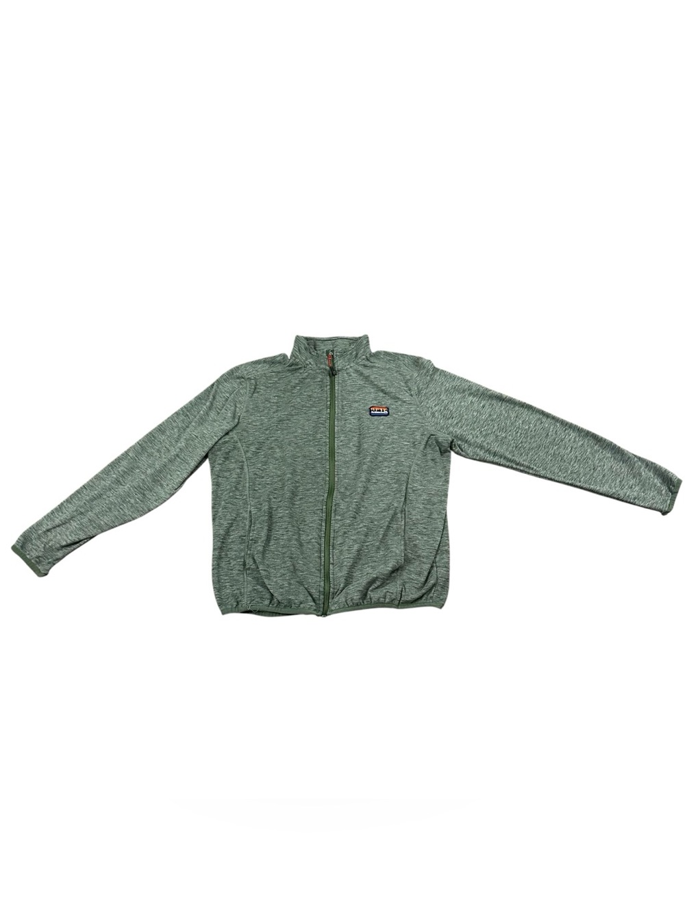 Avalanche Outdoor Supply Full Zip Performance Jacket Heathered Green